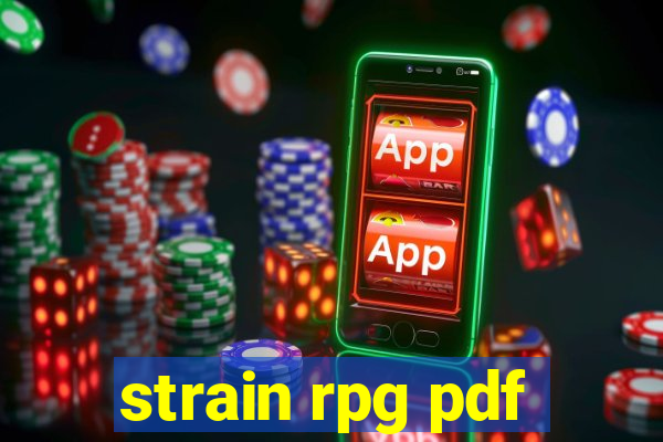 strain rpg pdf